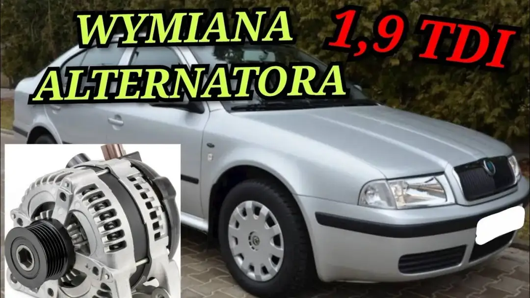 Jak wyciągnąć alternator Skoda Octavia 1.9 TDI bez zbędnych problemów