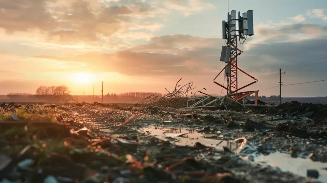 Rolnicy zniszczyli antenę. Nowe przypadki odejścia z 5G.
