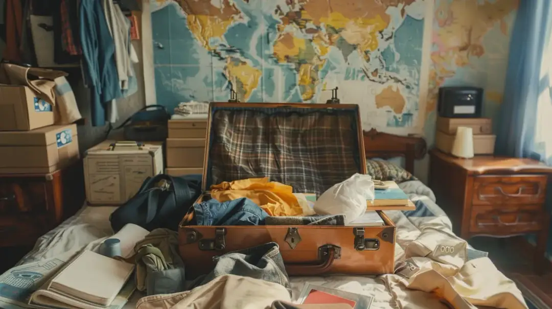 Pakowanie się we śnie - odkryj znaczenie tego snu według sennika