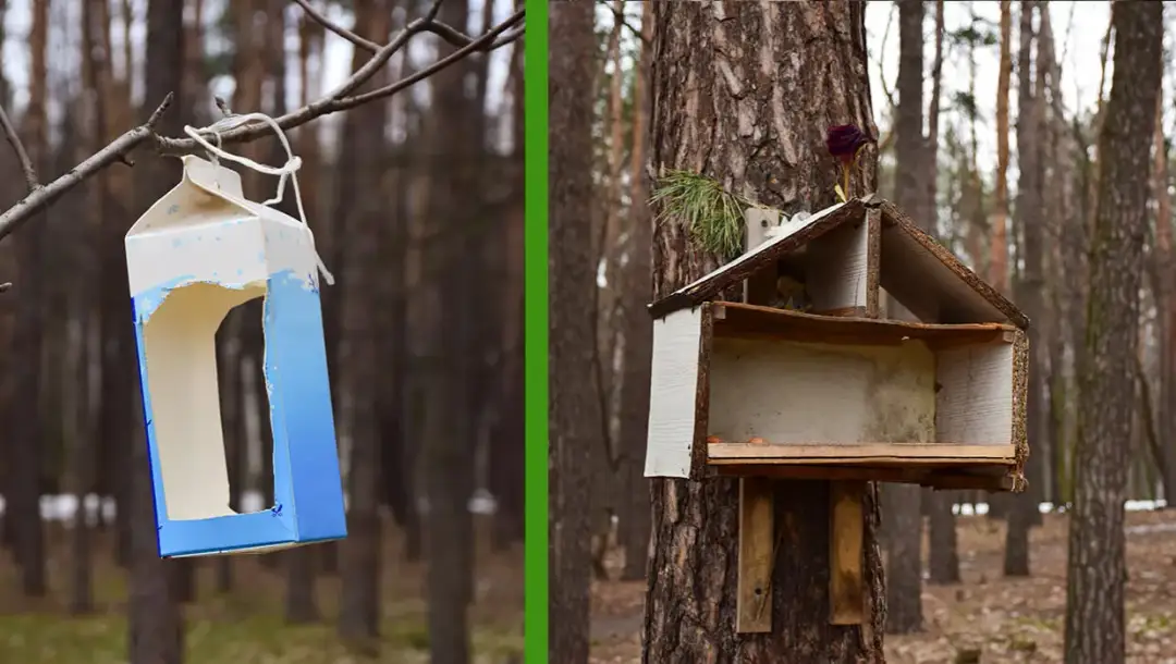 Ekologiczne karmniki z recyklingu - jak je zrobić i kupić?