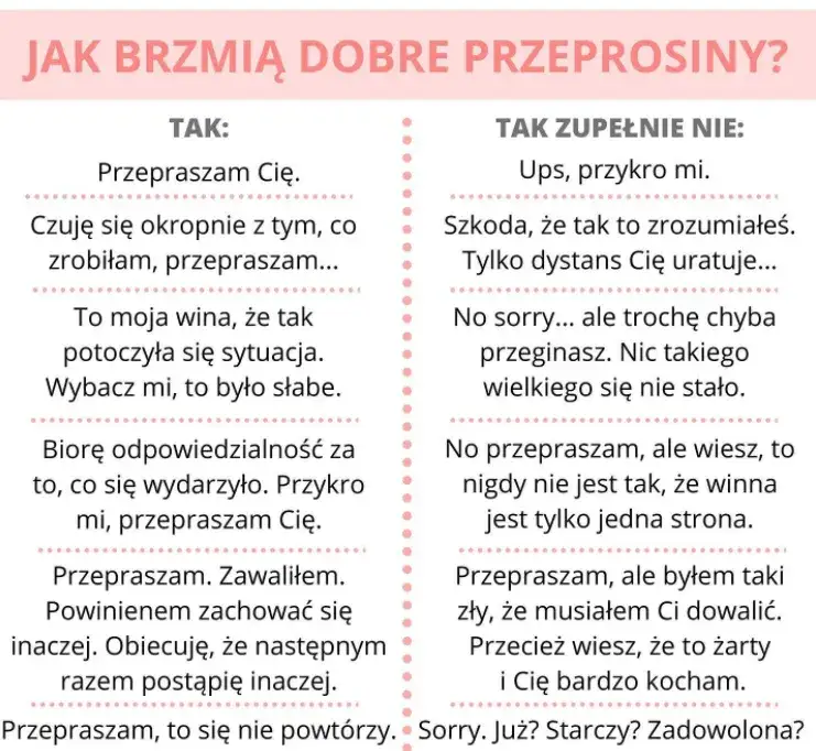Jak przeprosić żonę po kłótni i naprawić związek na zawsze