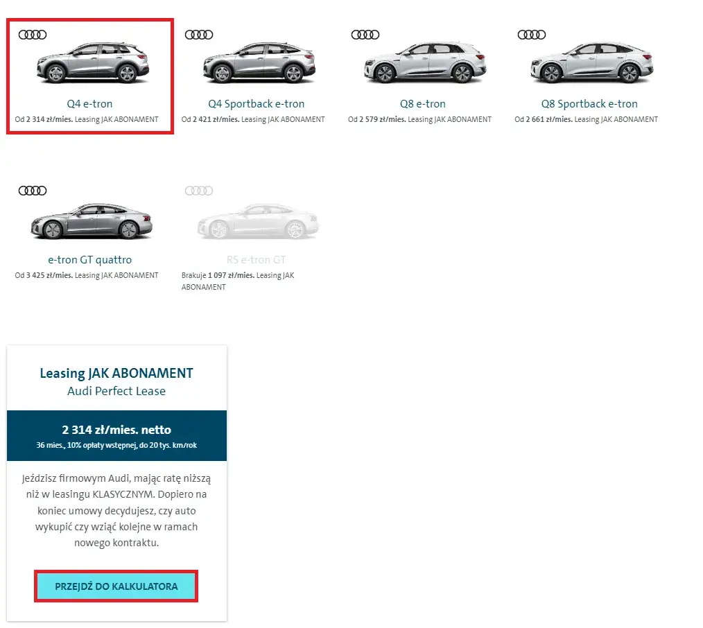 Kalkulator leasingowy: Porównaj oferty leasingu pojazdów