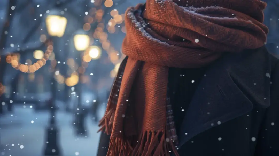 Jak nosić szal? Oto triki na stylowy i ciepły look zimą dla panów