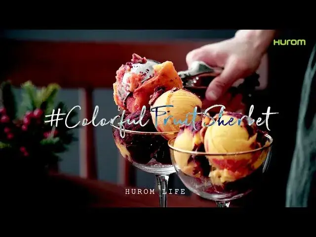 Idealny sorbet z wyciskarki wolnoobrotowej? Zrób go sam!