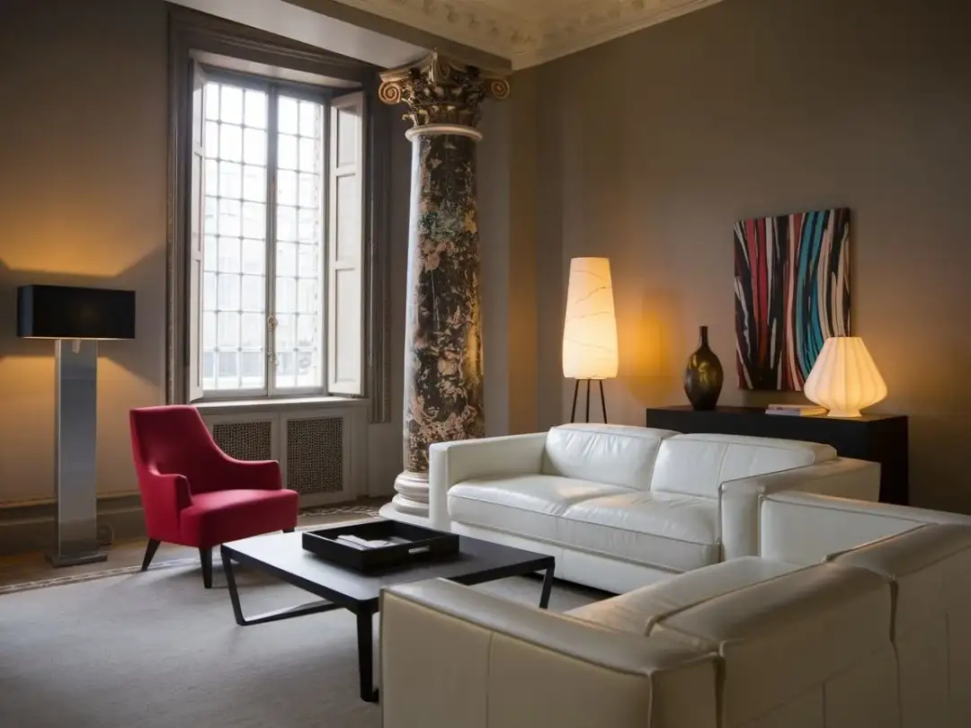 Jak ozdobić słup w salonie: 7 kreatywnych pomysłów i wskazówek