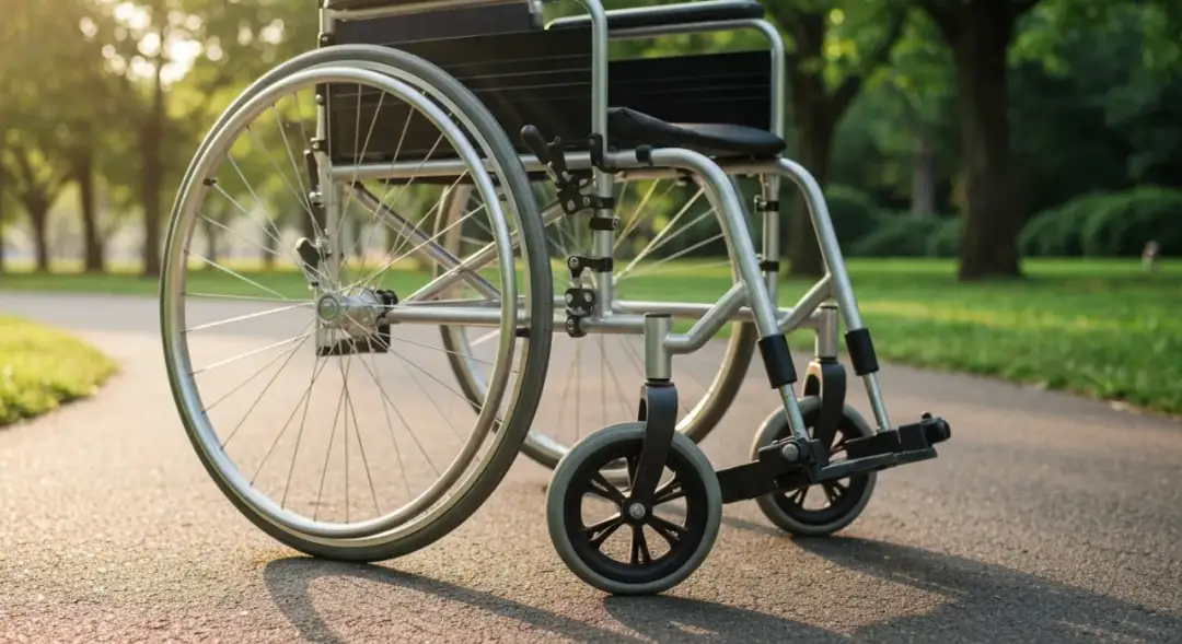 Wózek inwalidzki: koła pełne czy pompowane? Komfort vs. niezawodność
