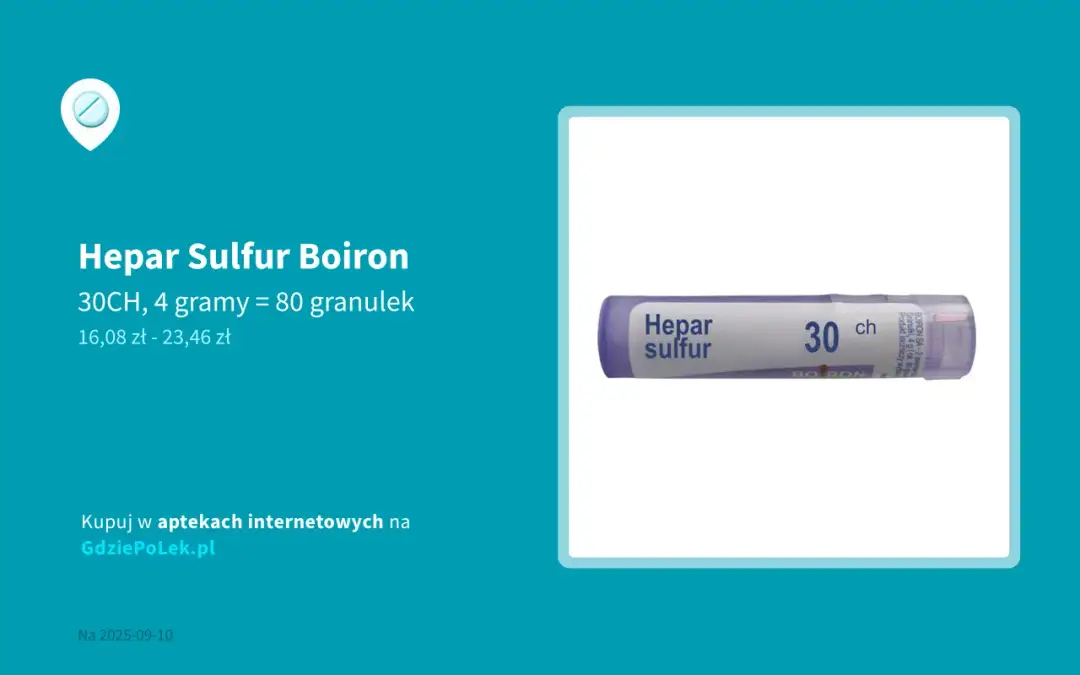Hepar sulfur homeopatia - skuteczne zastosowanie i dawkowanie leku
