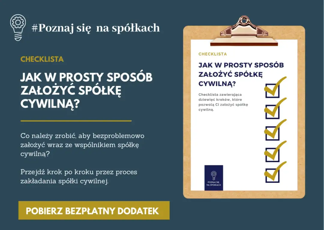 Jak założyć spółkę cywilną krok po kroku: 5 kluczowych etapów