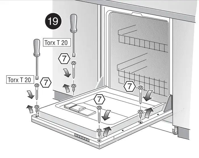 Zmywarka Bosch: Demontaż frontu krok po kroku. Uniknij błędów!