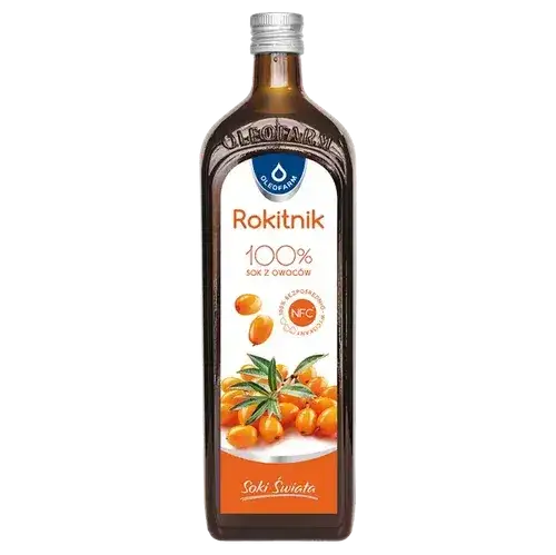  Sok z rokitnika - właściwości, zastosowanie i jak go stosować. Syrop z rokitnika też działa!