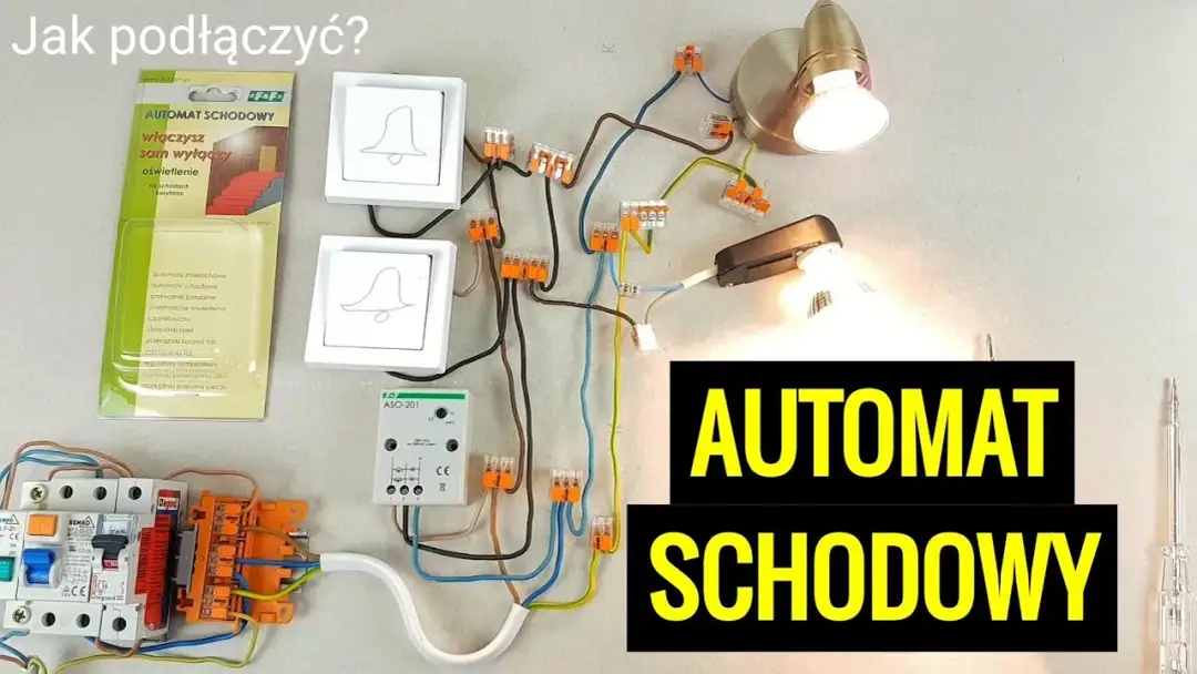 Jak podłączyć oświetlenie schodowe z 2 czujnikami? Poradnik DIY