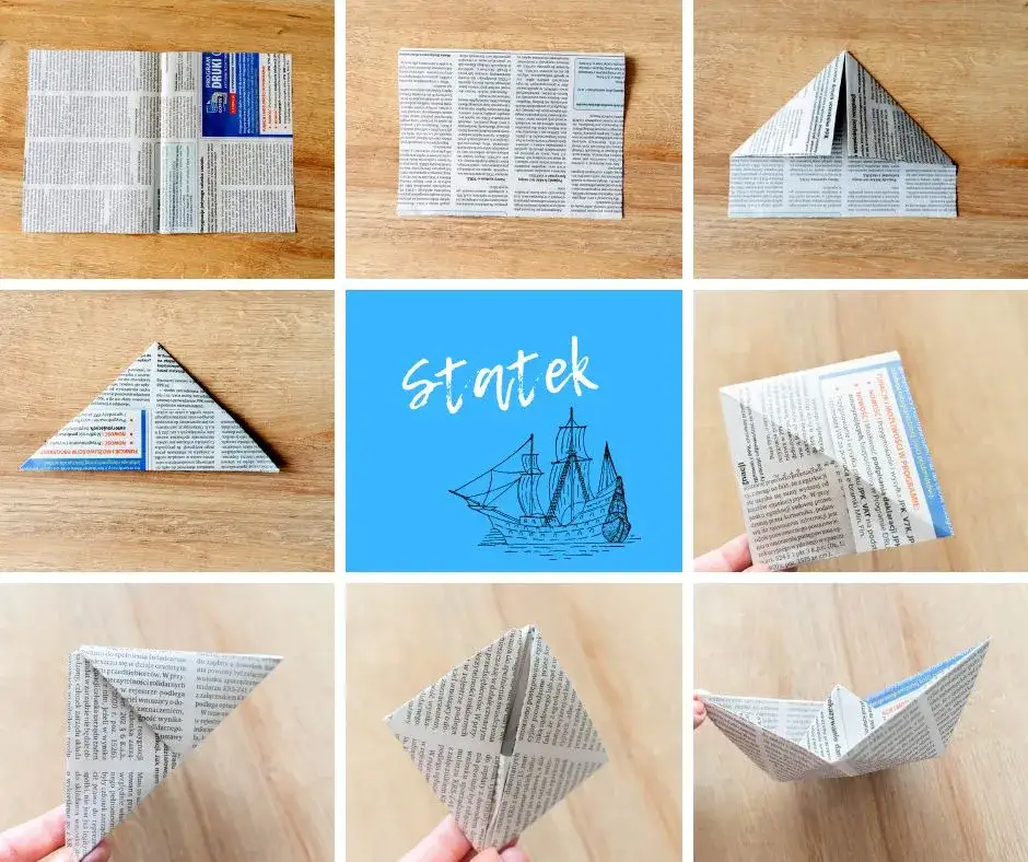 Jak zrobić statek z papieru instrukcja - proste kroki dla każdego