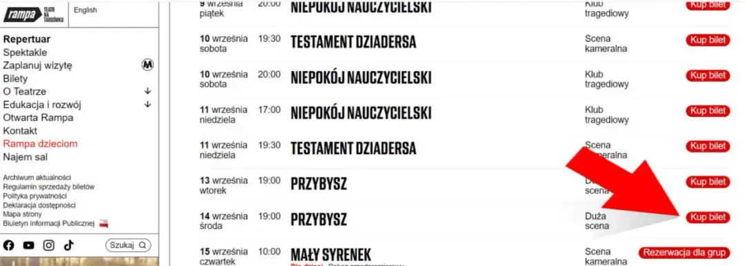 Kup e bilety teatr w Warszawie - najnowsze spektakle i promocje