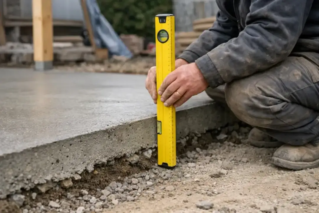 Jaka grubość wylewka pod wiatę, aby uniknąć problemów z konstrukcją?