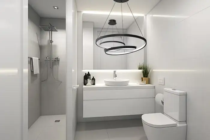 Lampa łazienka: Jaką czarną lampę sufitową do łazienki wybrać?