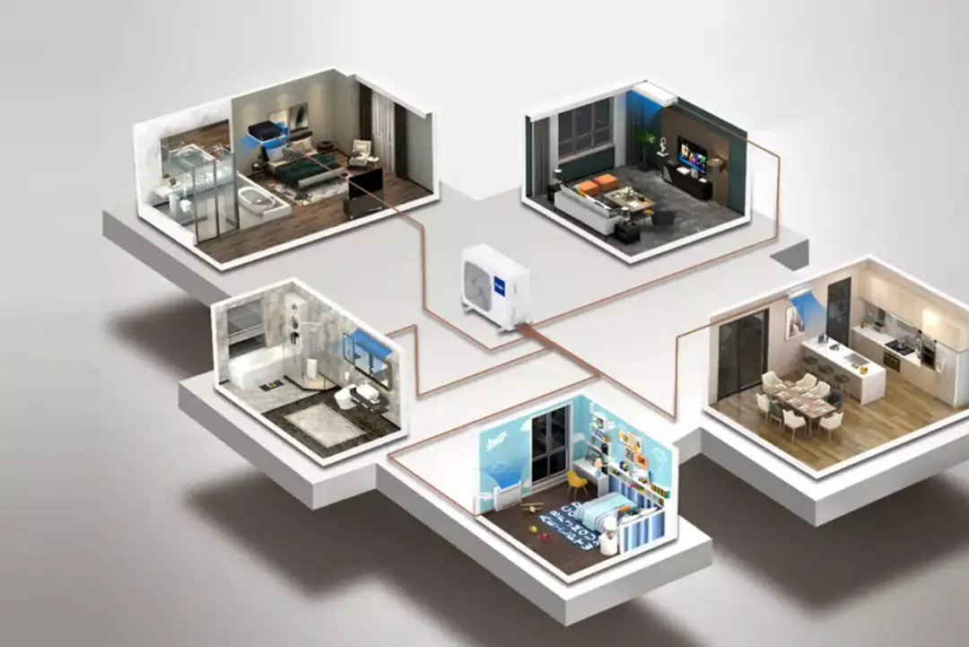 Klimatyzacja z pompą ciepła: 2w1 dla domu jednorodzinnego