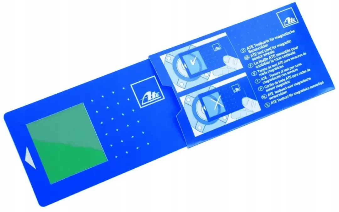 Karta testowa pierścieni magnetycznych: Niewidzialne usterki ABS na dłoni