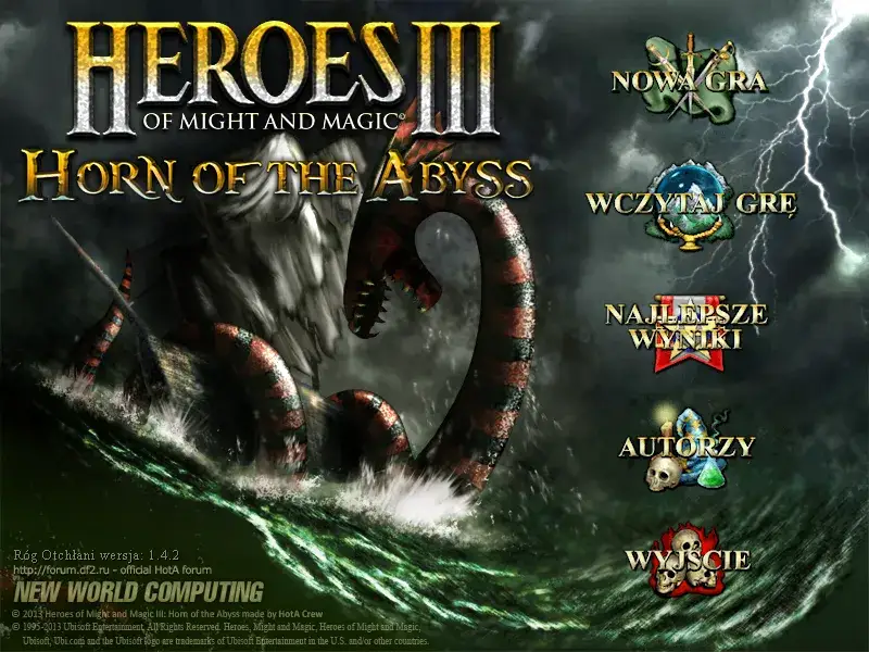 Przewodnik po dodatku Horn of the Abyss w Heroes 3 i fabryce