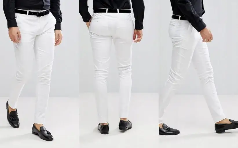 Białe spodnie męskie: Oto 5 stylizacji na każdą porę roku i okazję