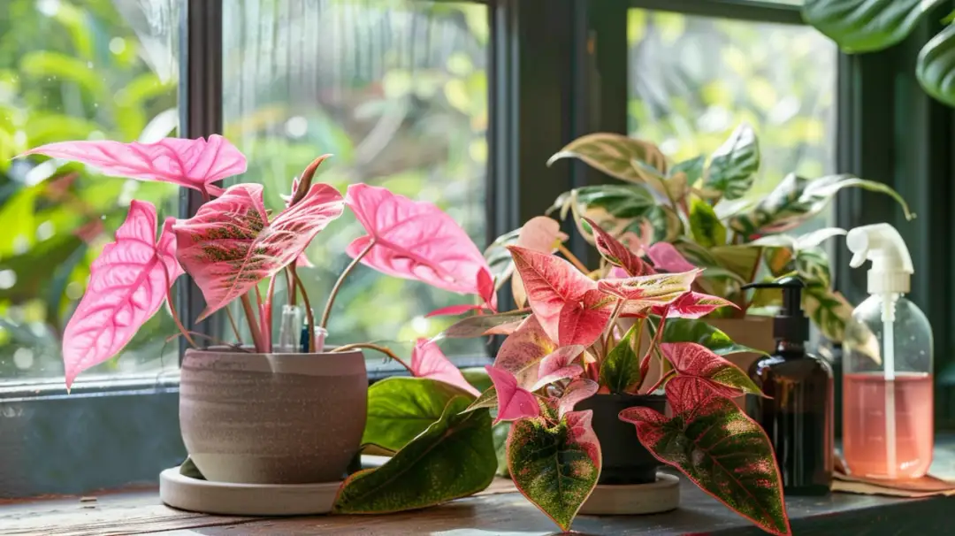 Rośliny o różowych liściach: 8 gatunków do uprawy w domu