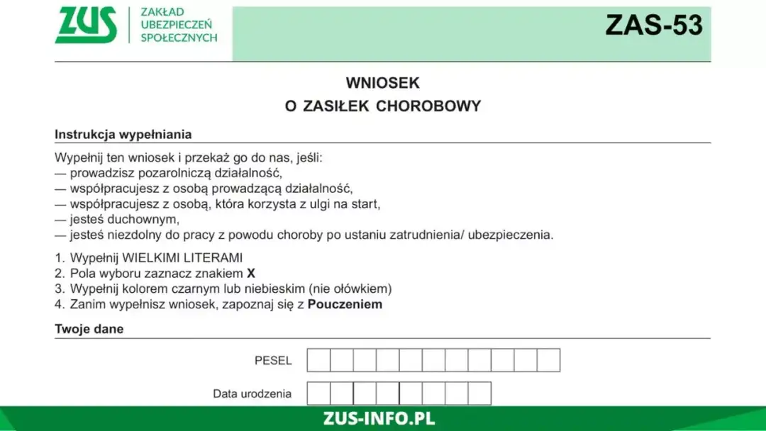 Zasiłek chorobowy po ustaniu zatrudnienia - jakie dokumenty są potrzebne? Zasiłek chorobowy po ustaniu zatrudnienia - jakie dokumenty są potrzebne?