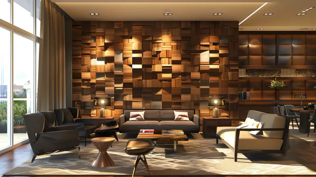 Lamel fornirowany - niebanalna tekstura drewna we wnętrzach domów