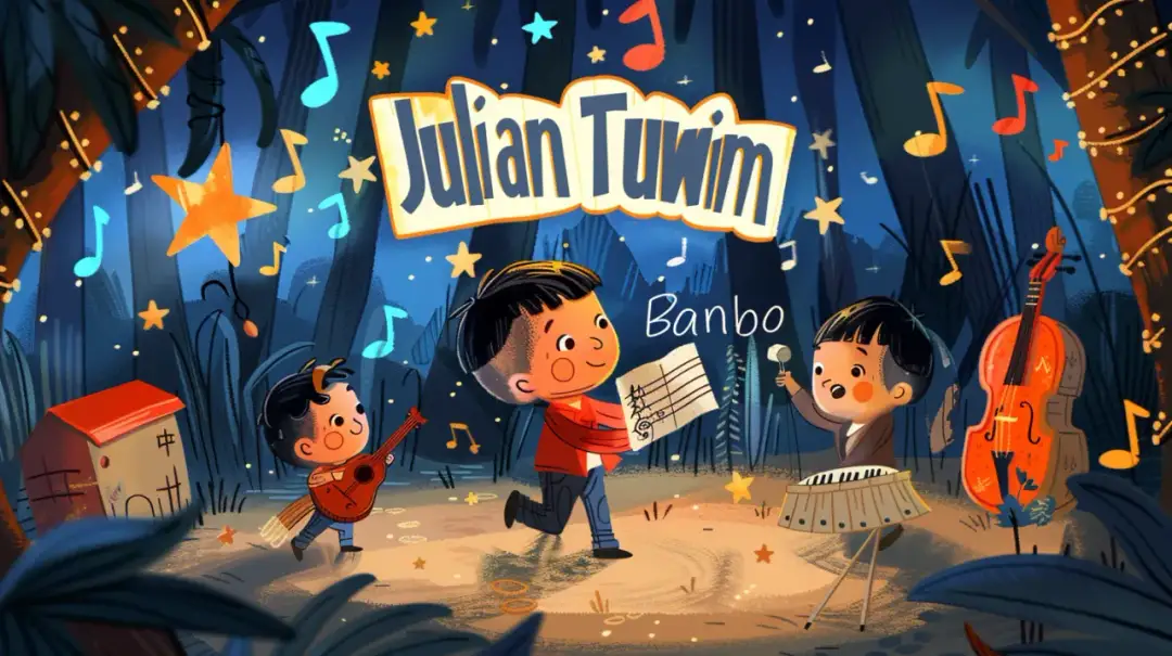 Julian Tuwim Bambo - klasyka literatury dziecięcej, która bawi