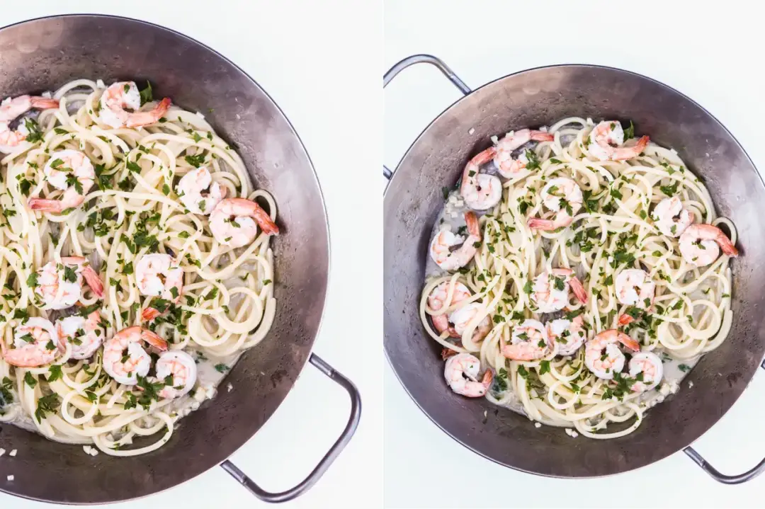 Spaghetti z krewetkami Kwestia Smaku - Pyszne przepisy i porady