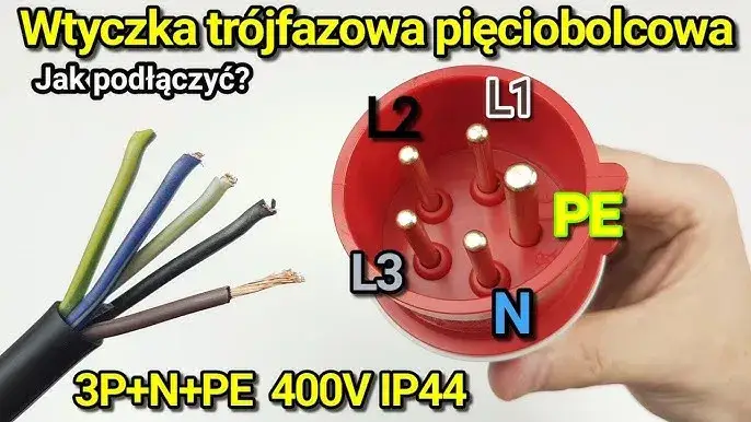 Jak podłączyć gniazdo siłowe 32A 5P bez błędów i zagrożeń