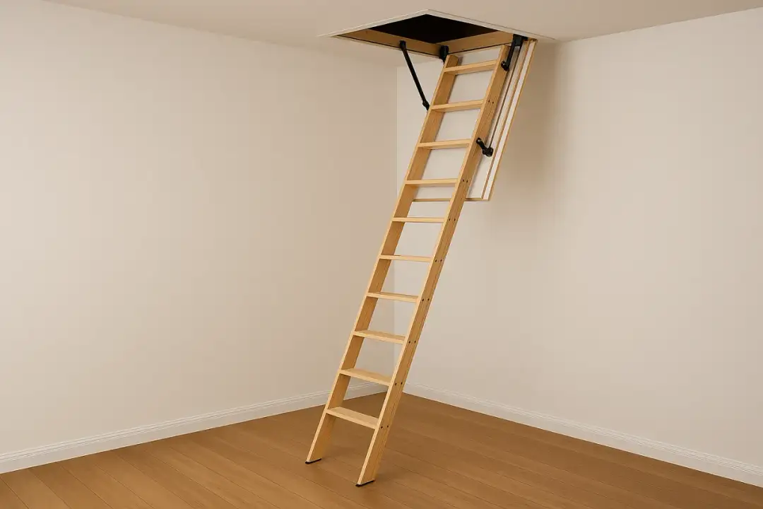 Wąskie schody na poddasze: sprytne rozwiązania dla małych przestrzeni