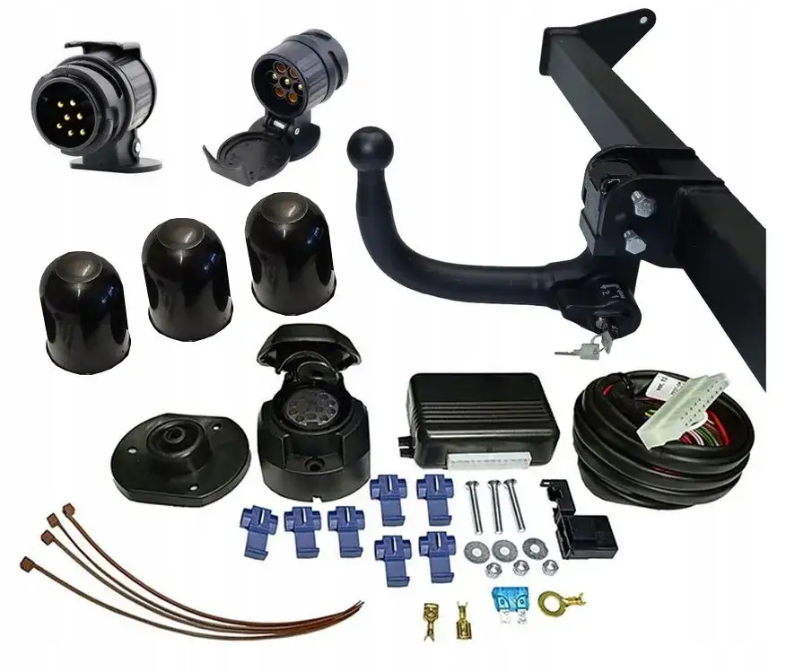 Jak zamontować hak holowniczy z 13-pinami?