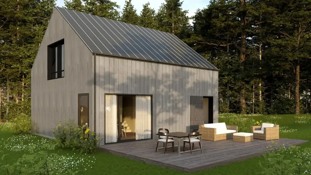 Dom kanadyjski 100m²: Energooszczędny, szybki w budowie, wygodny