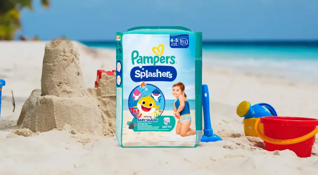 Pampers Splashers jaki rozmiar wybrać, aby uniknąć nieprzyjemności?