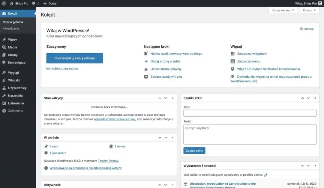 Jak zrobić stronę w WordPress - proste kroki dla początkujących