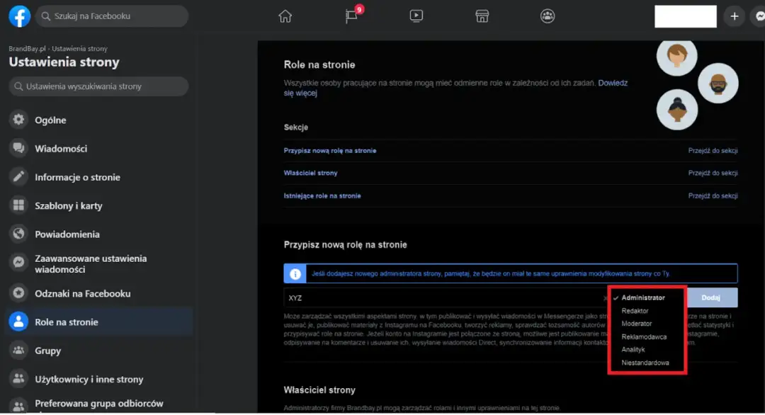 Jak usunąć się z administratora na Facebooku i uniknąć problemów