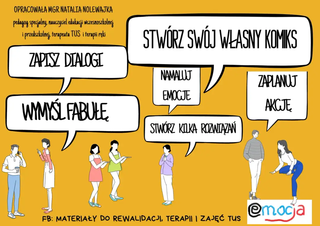 Komiks społeczny w edukacji: skuteczne narzędzie rozwoju emocjonalnego