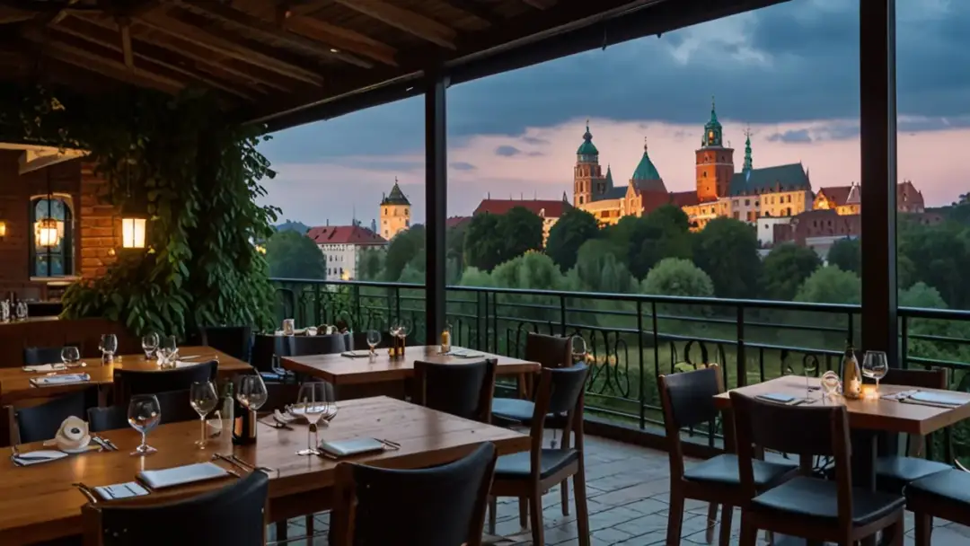 Restauracje na dachu w Krakowie – przegląd miejsc z widokiem na miasto