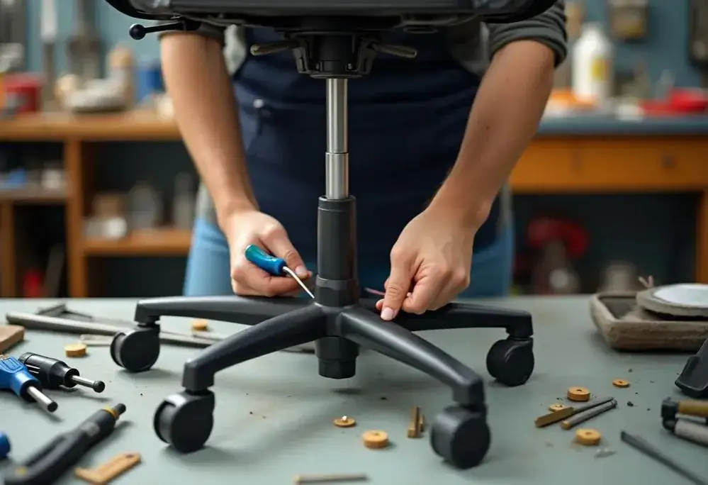 Jak rozebrać kółka z krzesła obrotowego i uniknąć problemów z ruchem