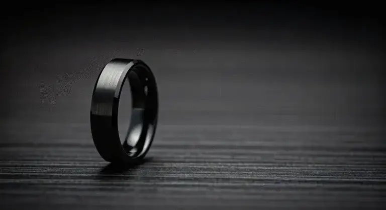 Czarna obrączka męska: Co oznacza? Symbolika, materiały, noszenie