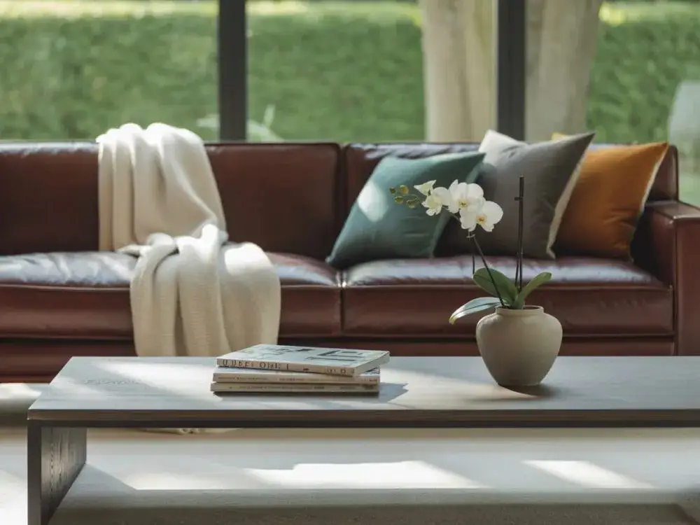 Czym nakryć skórzaną kanapę, aby ją chronić i stylowo odmienić?