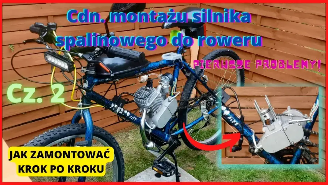 Jak zamontować silnik spalinowy do roweru i uniknąć najczęstszych błędów