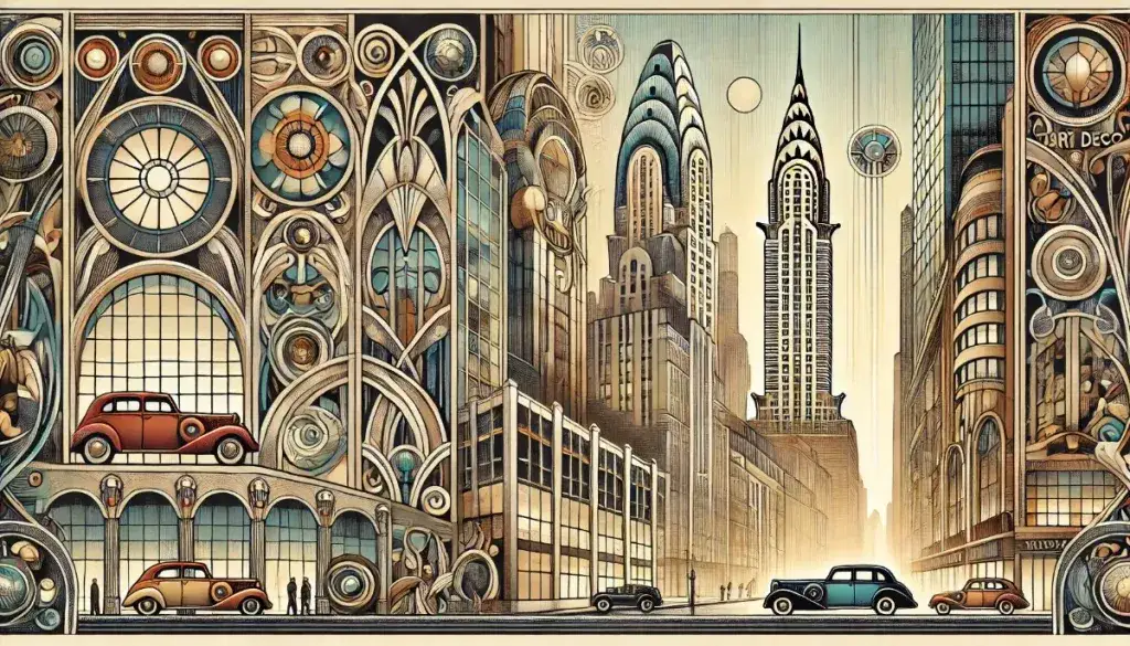Art Deco: Cechy, historia i wpływ na sztukę oraz architekturę