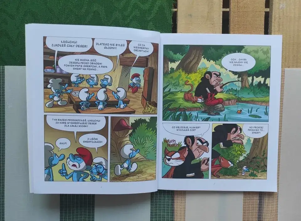 Smerfy Komiks: Przygody smerfów w komiksie - jakie są ich najnowsze wyzwania?