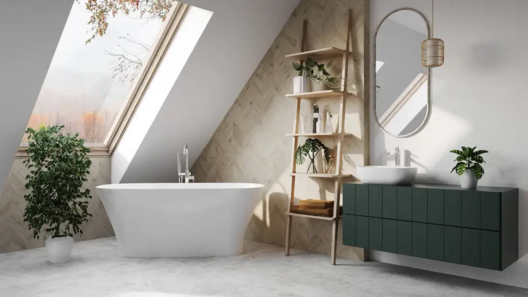 Jak urządzić małą łazienkę ze skosem: 8 skutecznych rozwiązań i trików