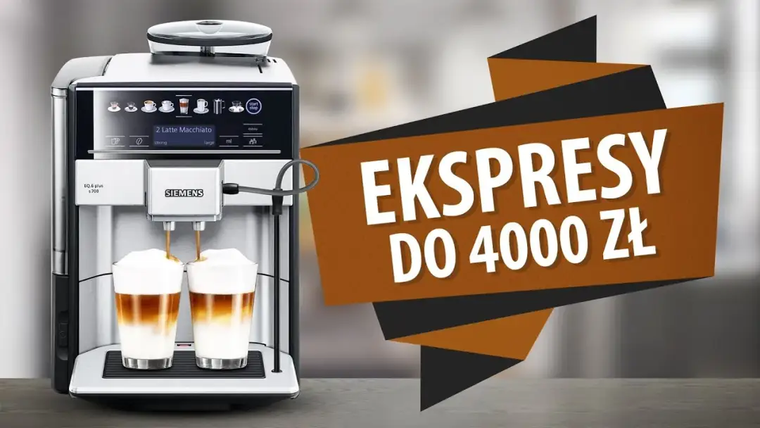 Jaki ekspres do kawy do 4000 - najlepsze modele, które warto mieć