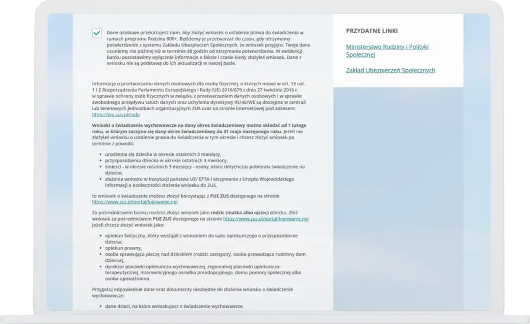 800+ dla Ukraińców: Jak złożyć wniosek i otrzymać świadczenie?