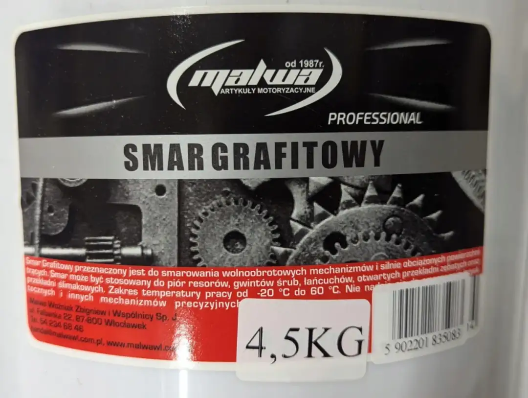 Smar grafitowy do łańcuchów: Czy to idealny wybór dla Ciebie?