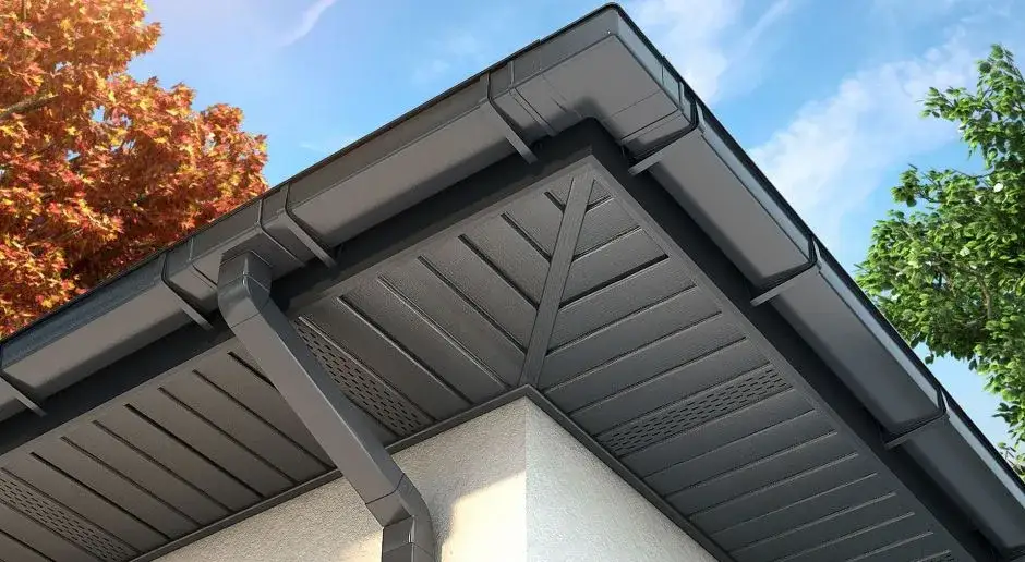 Grafitowa dachówka i podbitka - wybierz najlepsze rozwiązania dla dachu