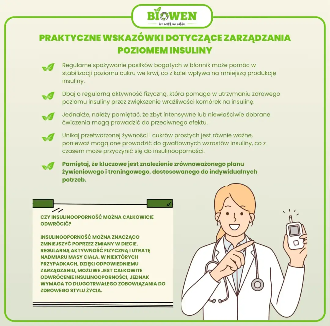 Podwyższony poziom insuliny: przyczyny, skutki i jak je obniżyć