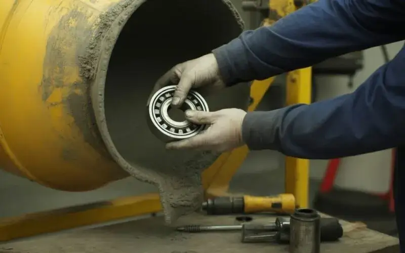 Wymiana łożyska w betoniarce: Praktyczny poradnik krok po kroku